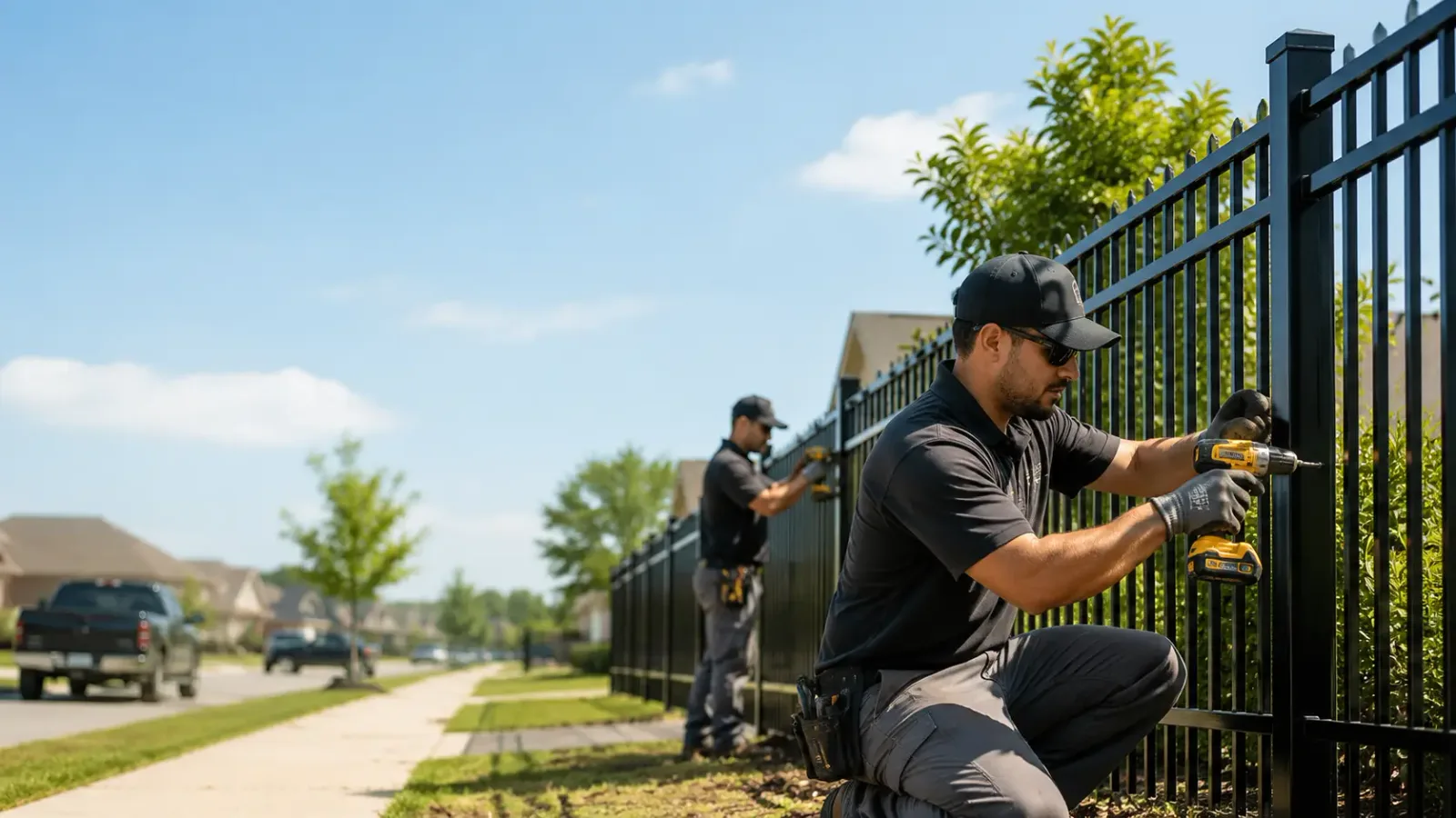 Metal Fence Installation in Helton, KY